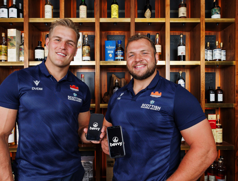 Scotland's rugby stars lead £1m investment in whisky app Bevvy